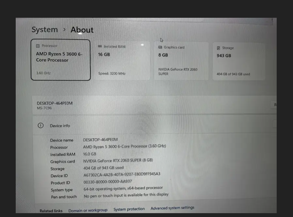 MSI ASUS Prime A520M-A - Other Processor - GeForce RTX 2060 Super - 16GB RAM - 1TB SSD for Sale in Wah