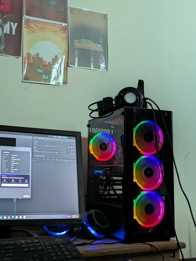 Gaming PC with RX 590 8GB GPU, Core i5 4th Gen