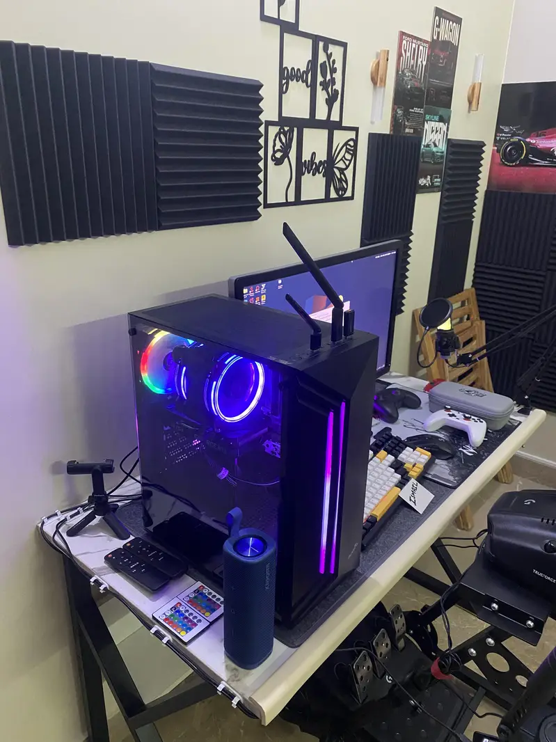 High Performance RTX 4060 Ti Gaming PC Setup