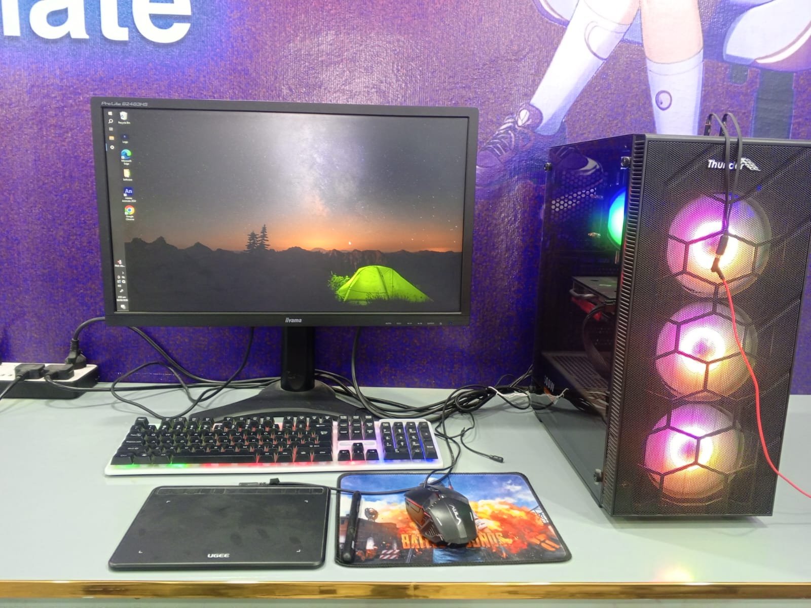 Asus Prebuilt Gaming PC - AMD Ryzen 5 - GeForce GTX 1660 Super - 16GB RAM - 256GB SSD for Sale in Mianwali