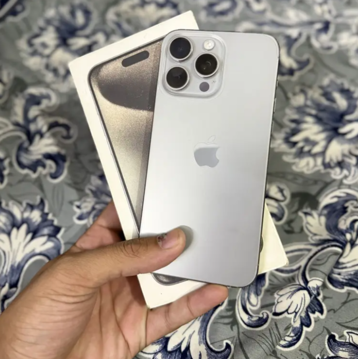 Apple iPhone 15 Pro Max - 256GB HDD - 8GB RAM - PTA Approved for Sale in Multan