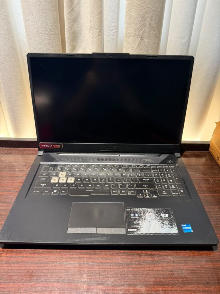 ASUS TUF Gaming F17 FX706 – Core i5 – Intel 11th Generation – 24GB RAM – 512GB SSD for Sale in Karachi