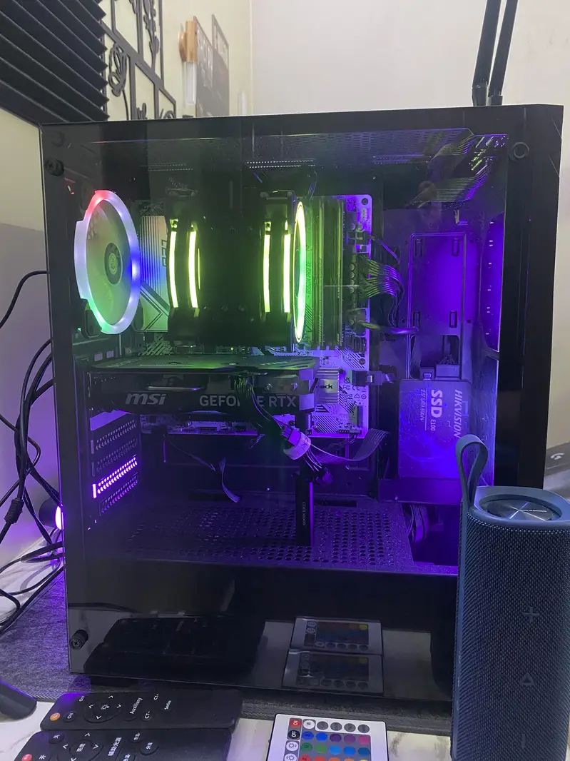 High Performance RTX 4060 Ti Gaming PC Setup