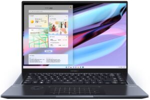 ASUS Zenbook Pro 16X specifications and model