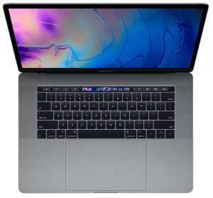 Apple MacBook Pro 15" Touch Bar Silver specifications and model