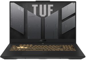 ASUS TUF Gaming F17 FX707 specifications and model